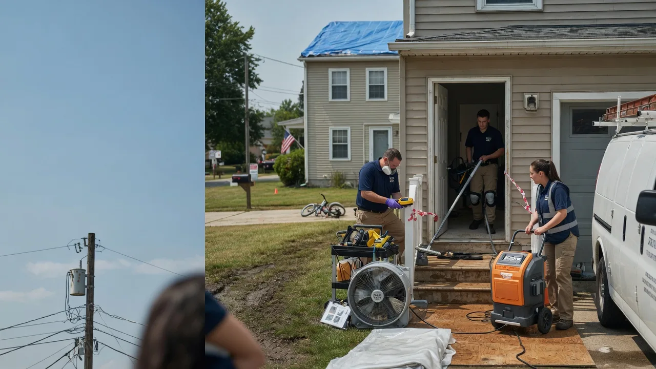 Water Damage Repair in Dunbar, PA near me